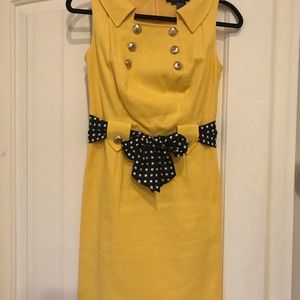 Yellow ETCETERA Dress Size 2
